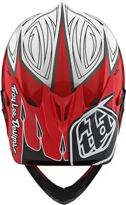 Produktbild von Troy Lee Designs D3 Helmvisier (CM), Corona, red/white