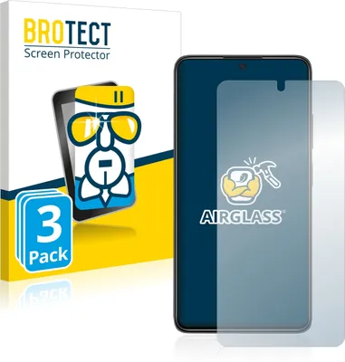 Produktbild von 3x BROTECT Schutzglas für Xiaomi Poco X4 Pro 5G Schutzfolie Panzer Folie Glas Display Schutz klar