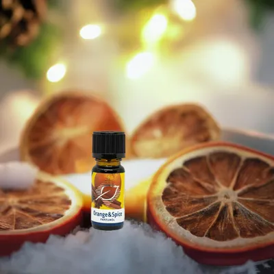Produktbild von Orange Spice Raumduft – Winterlicher Gewürzduft mit Orangenessenzen, 10 ml
