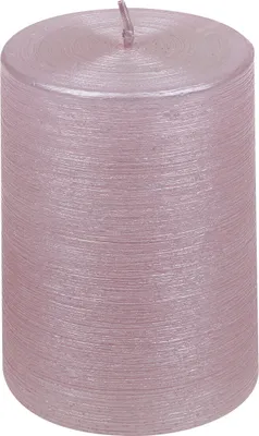 Produktbild von Weihnachtskerzen Stumpenkerze "Glory" Rosé 100/68 mm