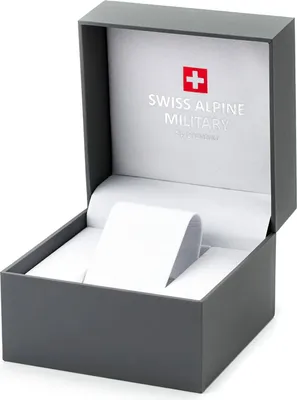 Produktbild von Swiss Alpine Military Herren Uhr Chronograph Analog Quarz 7089.9111SAM Edelstahl