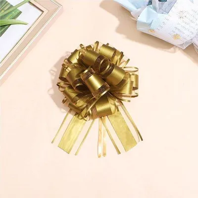 Produktbild von Dekorative Geschenkbänder (6 Stück) mit Schleifen - ideal für Hochzeiten, Geburtstage und Festdekoration