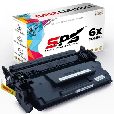 Produktbild von 6x Toner 87A CF287A Schwarz Kompatibel für HP Laserjet Enterprise M506N Drucker