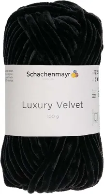 Obrázek produktu pro Schachenmayr Luxury Velvet 00099 Black Sheep Pletací příze