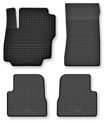 Productafbeelding van Rubberen automatten voor Fiat 600 vanaf 2024 – 4-delig, zwart, op maat – Wielganizator Semi-Universal