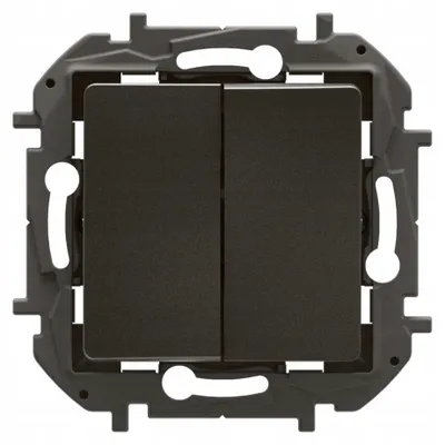 Image de Legrand Niloe NP2120BK, interrupteur, 10A, noir