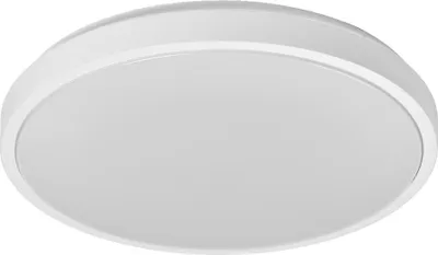 Image de LEDVANCE ORBIS LONDON Plafonnier à LED 480mm, blanc, 36W, 4150lm, couleur de lumière blanc chaud, répartition très homogène de la lumière, longue durée de vie, module LED fixe, rond, classe de protection IP20, 3000K