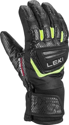 Produktbild von Leki WCR Team 3D Junior schwarz/gelb 5