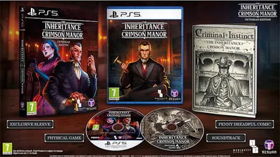 Produktbild von Tesura Games The Inheritance of Crimson Manor - Victorian Edition, PlayStation 5, RP (Rating Pending)