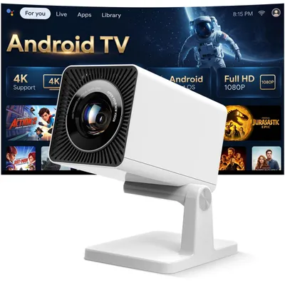 Imagen del producto de Proyector inteligente - LCD - Resolución 1280 x 720 - HDMI - WiFi 6 - Bluetooth 5.4 - Para cine en casa