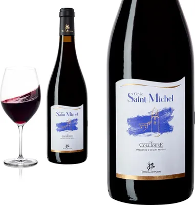 Produktbild von 2022 Collioure CUVÉE SAINT-MICHEL von Terres des Templiers - Rotwein