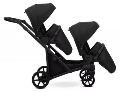 Image de Kunert Poussette Brav DUO 3 in1 sièges auto Black