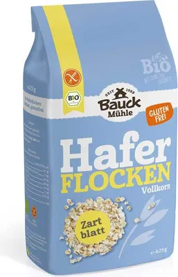 Obrázok produktu pre Bauck Mühle ovsené vločky jemné listové425g