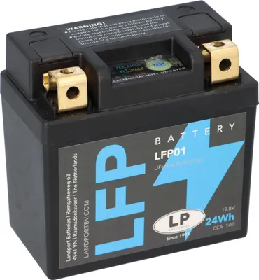 Produktbild von Batterie LiFePO4 12,8V 24Wh für Motorrad Startbatterie ML LFP01