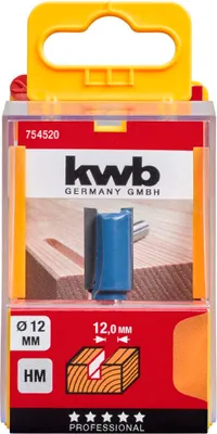 Zdjęcie produktu dla kwb 754520, Drewno, 8 mm, 1,2 cm