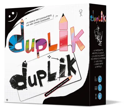 Produktbild von Asmodee Duplik, Brettspiel, Zeichnung, 8 Jahr(e), Familienspiel