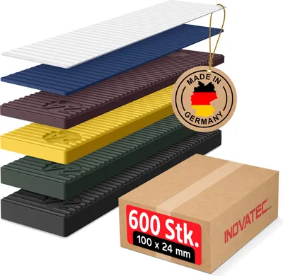 Produktbild von 600 x INOVATEC Kunststoff Verglasungsklötze 100 x 24 im Karton