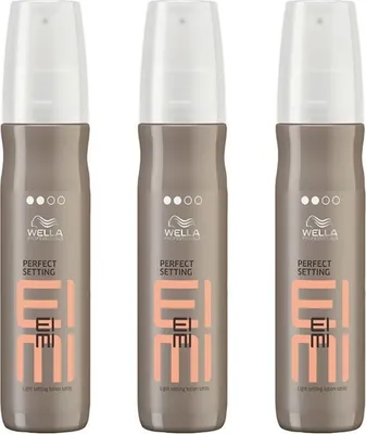 Produktbild von Wella Eimi Perfect Setting 3 x 150 ml Fönlotion Set