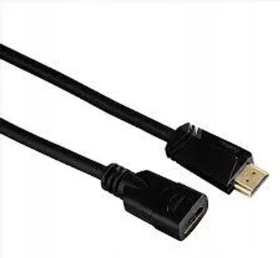 Obrázek produktu pro Hama 3m HDMI, 3 m, HDMI Typ A (standardní), HDMI Typ A (standardní), 4096 x 2160 px, 3D kompatibilita, Černá