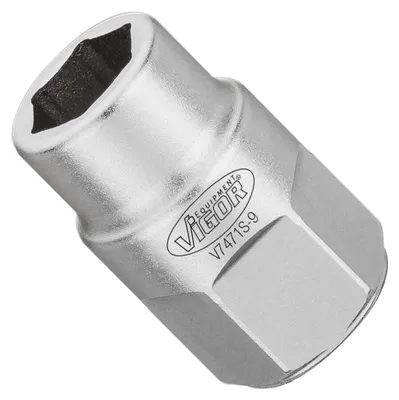 Obrázek produktu pro VIGOR nástavec do nástrčného klíče V7471S-9, 9 mm