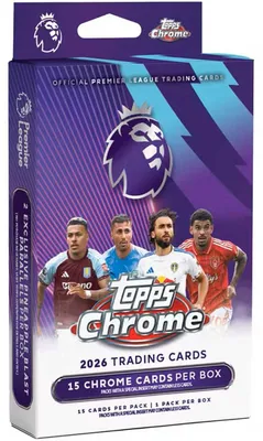 Produktbild von 2026 Topps Premier League Chrome Hanger Pack