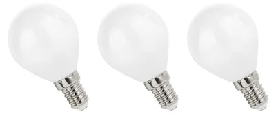 Produktbild von Spectrum E14 LED Lampe 4W 410lm 4000K Neutralweiß 230V 3 Stück