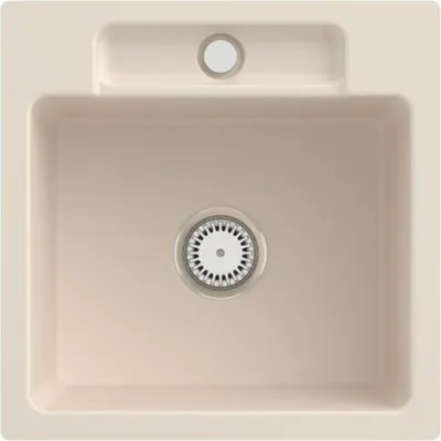 Produktbild von Villeroy & Boch Keramikspüle 33451FFU, Siluet 50 S flat Flächenbündige Spüle - inkl.