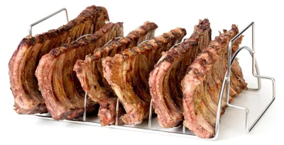 Immagine prodotto di Porta costine di ricambio / cestino per arrosti in acciaio inox