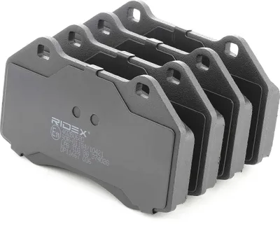 Produktbild von RIDEX 402B0680 Bremsbeläge Satz Vorne für RENAULT Clio III Schrägheck (BR0/1, CR0/1) MEGANE III Grandtour (KZ0/1) Megane III Schrägheck (BZ0/1)