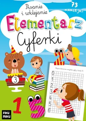 Obrázok produktu pre Elementarz cyferki Pisanie i wklejanie
