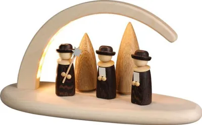 Zdjęcie produktu dla Łuk świecowy z oświetleniem LED WxHxD 24x13x10cm NOWOŚĆ
