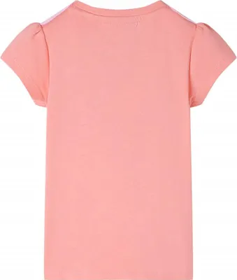 Produktbild von vidaXL Kinder-T-Shirt Korallenrosa 128