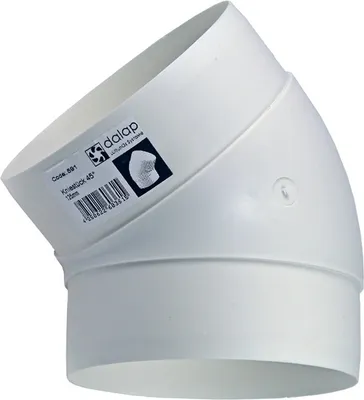 Produktbild von Rohrbogen 125erR 45°
