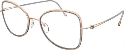 Produktbild von Silhouette LITE DUET 4558 GREY ROSE GOLD 53/19/0 Damenbrillen Brillen