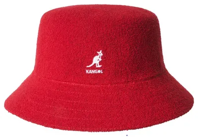 Kangol Bermuda Bucket Frottee in rot