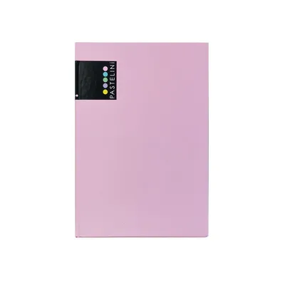 Obrázok produktu pre Kartón P+P Záznamník A5/96 listov PASTELINI ružová laminovaná podložka 7-126