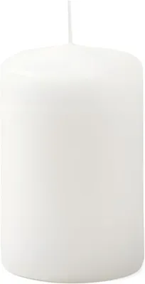 Image de 16 bougies, diamètre 4 cm, hauteur 5 cm, blanches