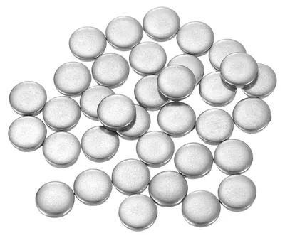 Edelstahlscheiben 6 mm, 120 Stück, 2 mm dick, 304er Stahl