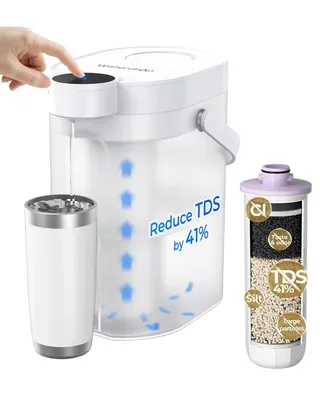 Produktbild von Waterdrop TDS-Reduktion, Wiederaufladbarer Wasserfilterspender, 3,5 l, 5-stufig, Behält Wichtige Mineralien, Verbessert Den Geschmack