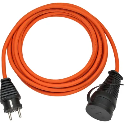 Produktbild von Brennenstuhl 1169960, 5 m, Draußen, IP44, Ölbeständig, UV-beständig, Schwarz, Orange, 230 V