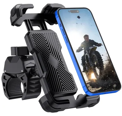 Produktbild von Universelle Fahrradhalterung für Smartphones mit Schnellverschluss