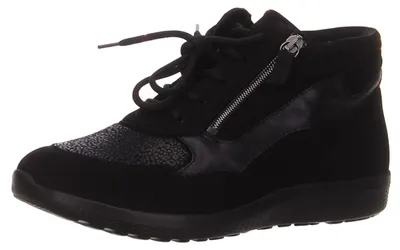 Produktbild von Waldläufer Schnürstiefel Kaltfutter in schwarz, Gr. 5.5