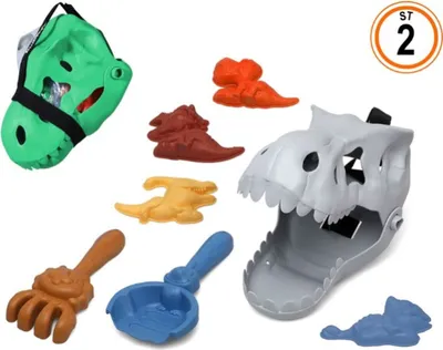 Obrázek produktu pro Sada plážových hraček 21 x 15 cm dinosaurus