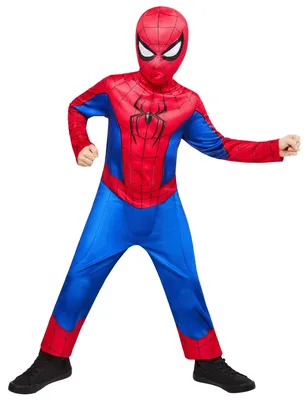 Zdjęcie produktu dla Strój Spider-Mana dla dzieci, klasyczny model, nowy - rozmiar 104/116 (5-6 lat)