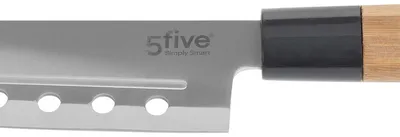 Produktbild von Santoku-messer "black bambus" klinge 16,9m - 5 five simply smart