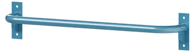 Produktbild von IRON CLAN Wand-Klimmzugstange 50 cm Blau, pulverbeschichteter Stahl