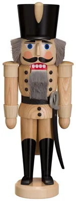 Produktbild von Husar natur (28cm) Nussknacker von Seiffener Volkskunst