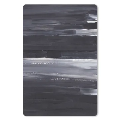 Produktbild von MuchoWow® Mauspad Mousepad Farbe - Abstrakt - Schwarz 18x27 cm - Mousepads - Maus Mat - Pad - Mausunterlage