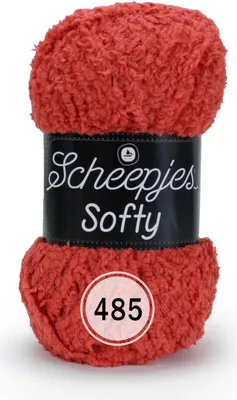 Produktbild von Scheepjes Softy (50g/145m) 485 rot