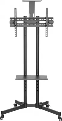 Produktbild von TV-Monitorständer - mobil - mit Kamerahalterung - höhenverstellbar bis 145 cm
